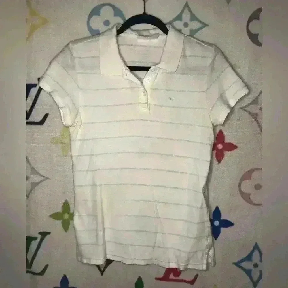 White Aeropostale Polo Shirt